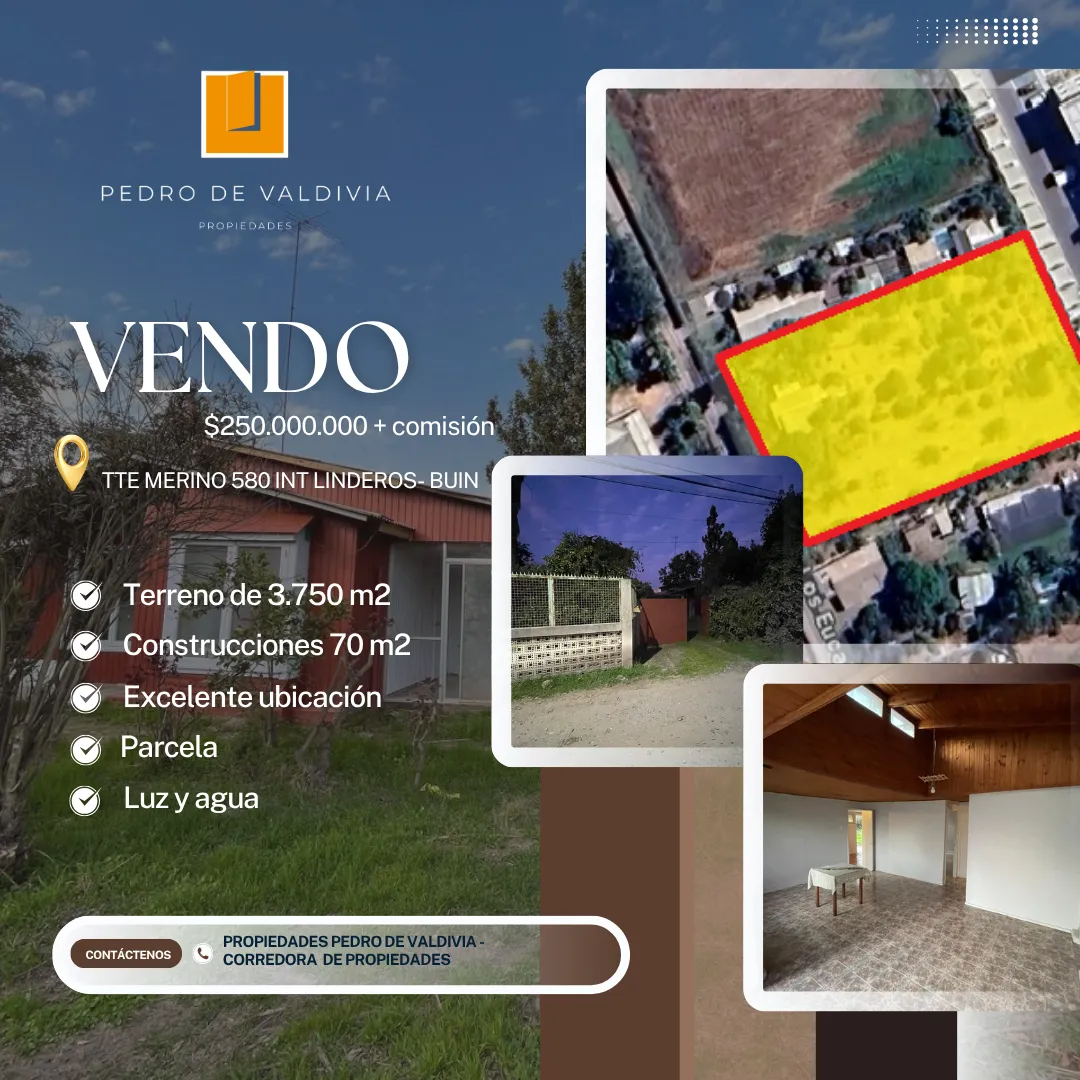 Parcela en venta en Buin — foto 1
