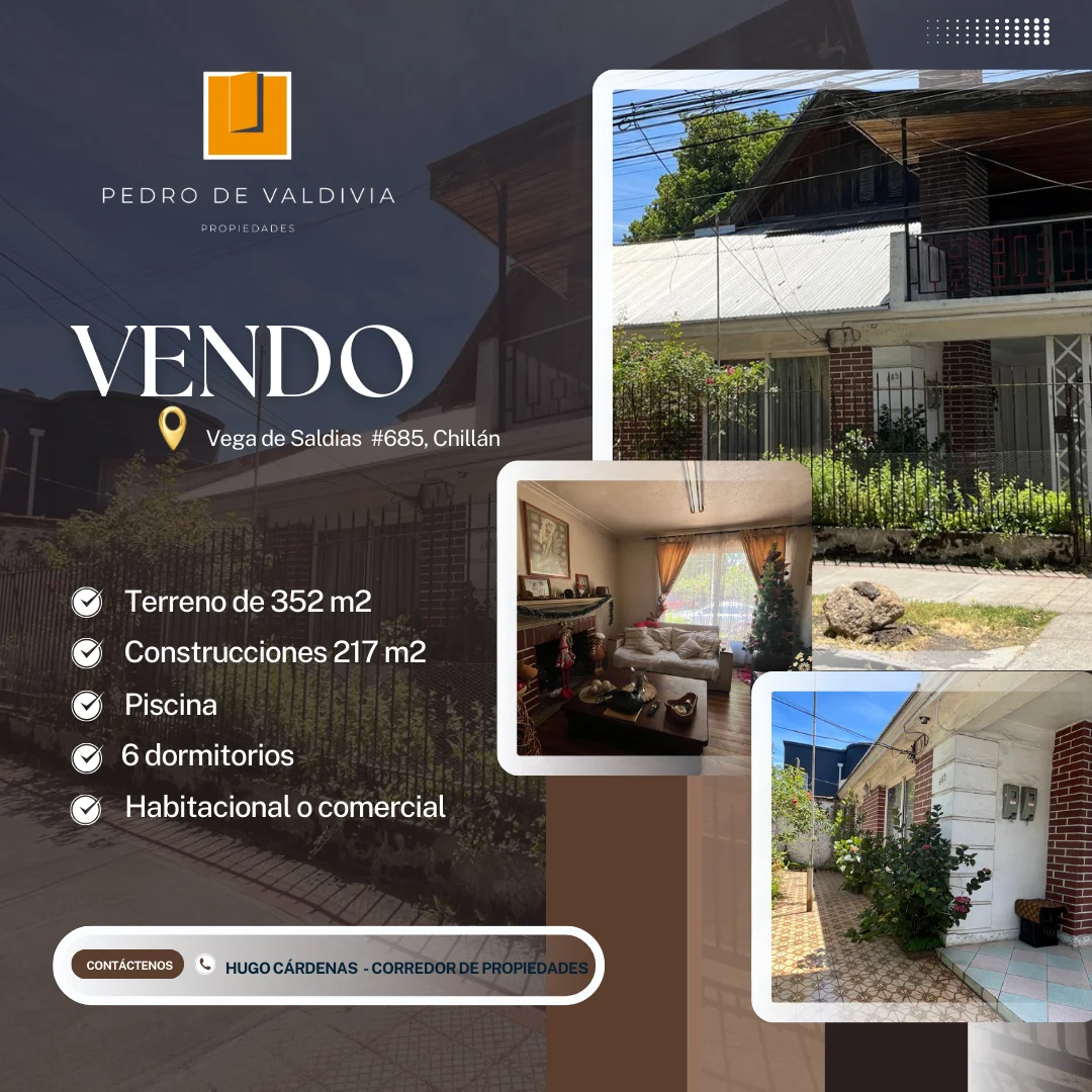 Casa en venta en Chillán — foto 1