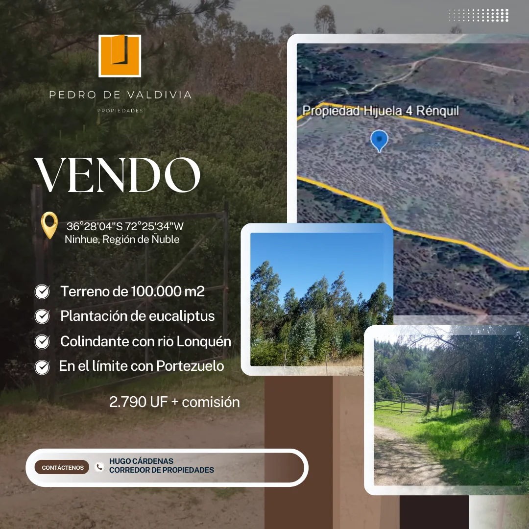 Terreno en venta en Ninhue — foto 1