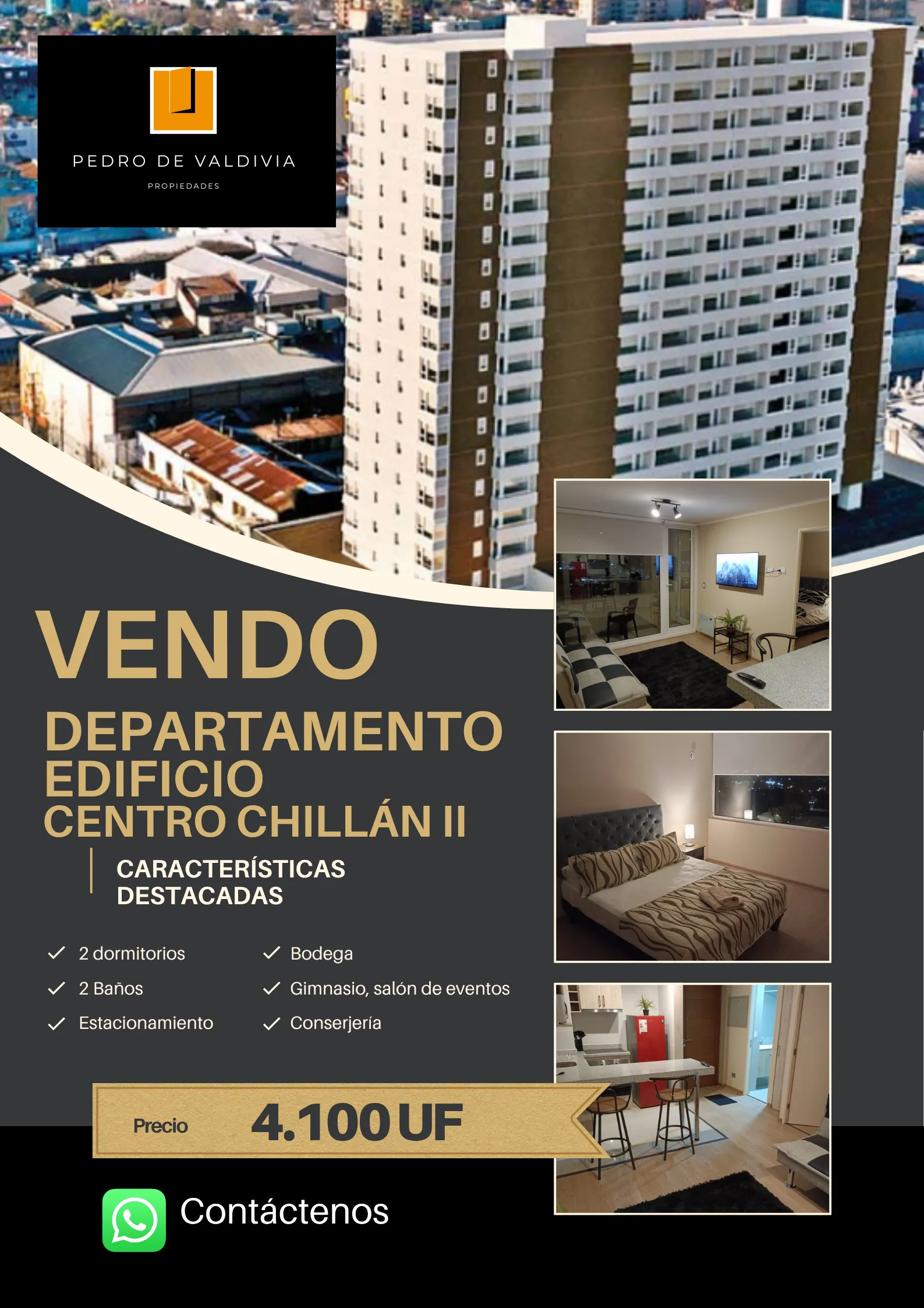 Departamento en venta en Chillán — foto 1
