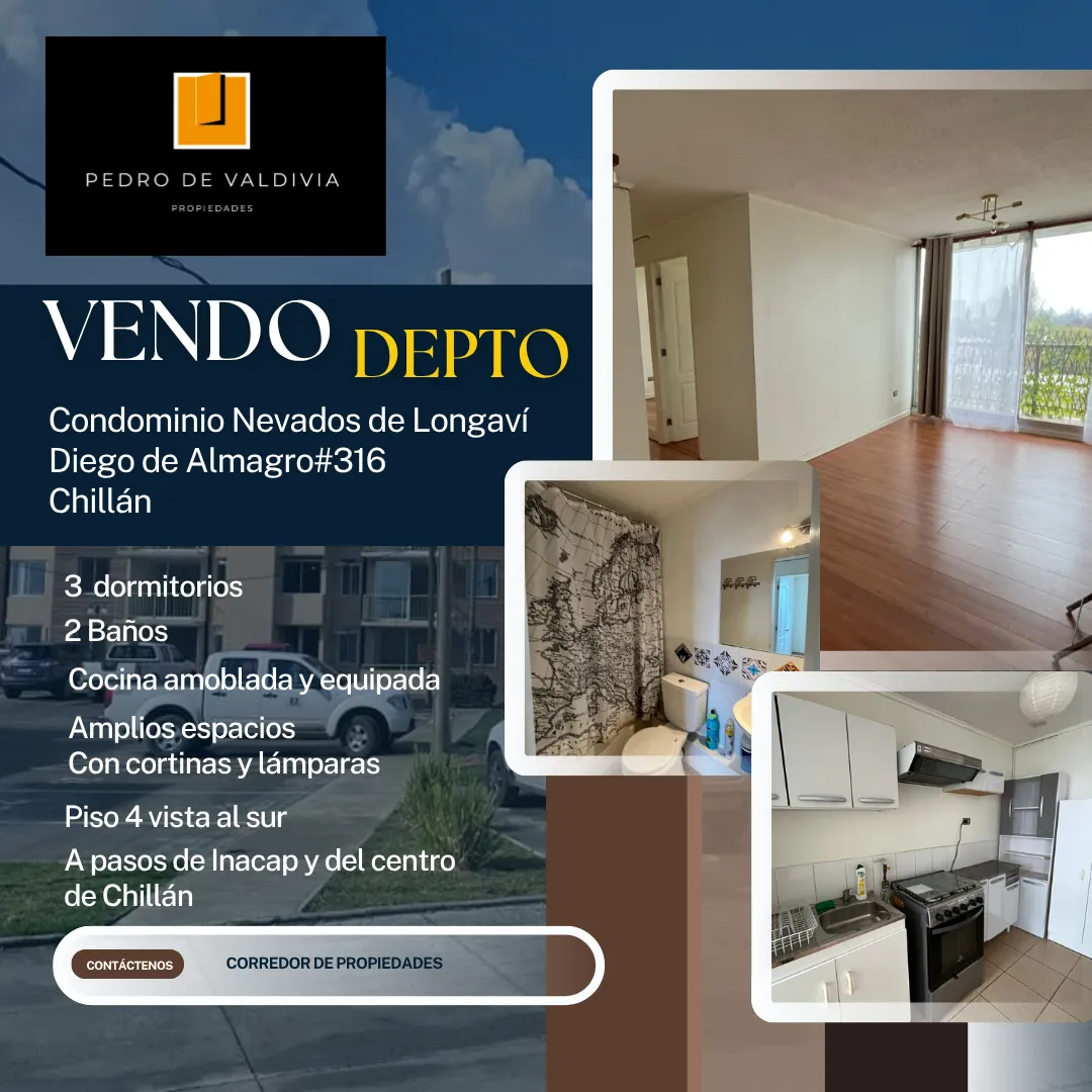 Departamento en venta en Chillán — foto 1